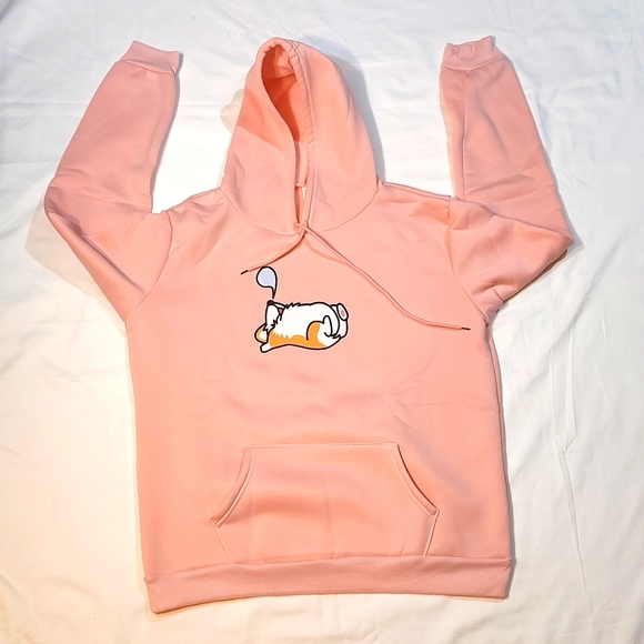 SWEATSHIRT W/ HOODY - Picture 1 of 4